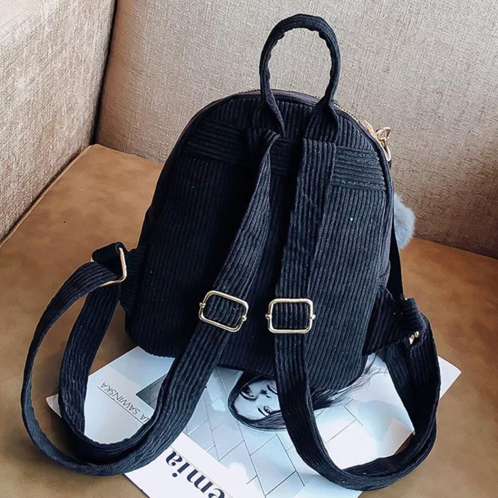 FEMALE MINI YELLOW/BEIGE BACKPACK - Picture 13 of 15